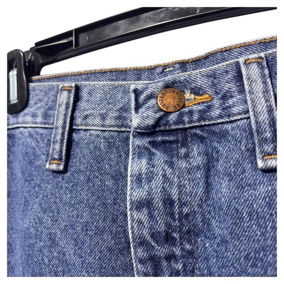 Rustler men's blue jeans size 44x32 - Picture 2 of 4